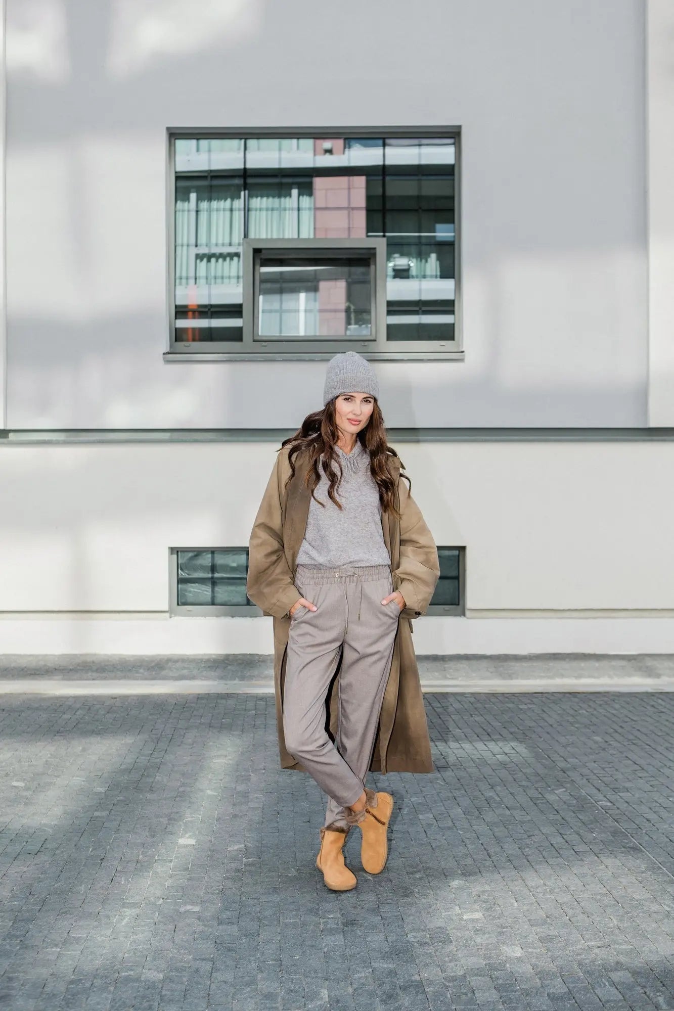 Shapen - Fluffy 2.0 Brown - Botines de invierno barefoot