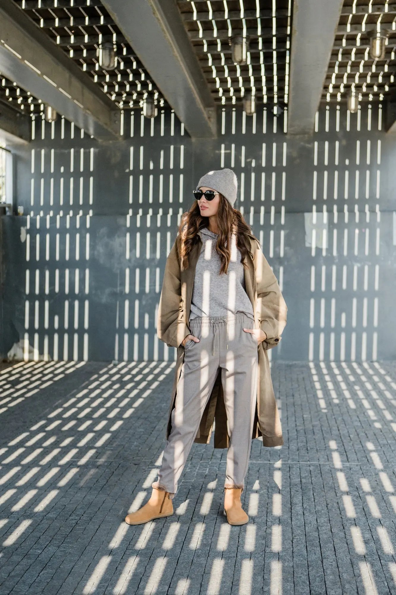 Shapen - Fluffy 2.0 Brown - Botines de invierno barefoot