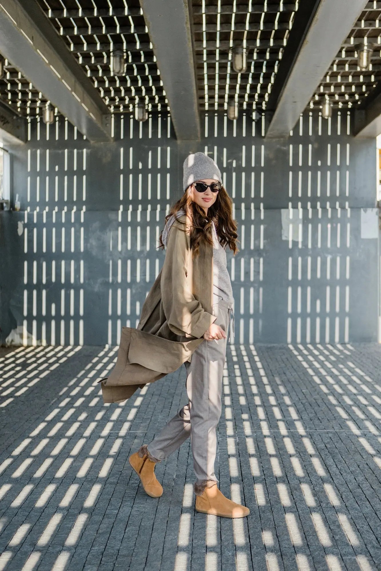 Shapen - Fluffy 2.0 Brown - Botines de invierno barefoot