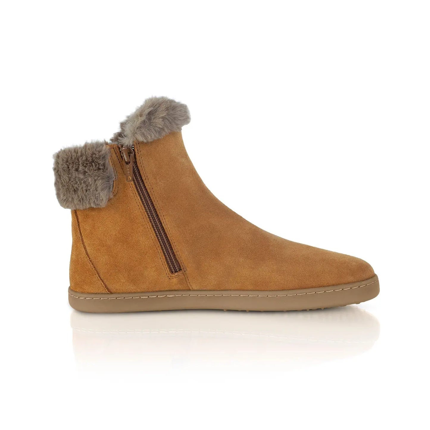 Shapen - Fluffy 2.0 Brown - Botines de invierno barefoot