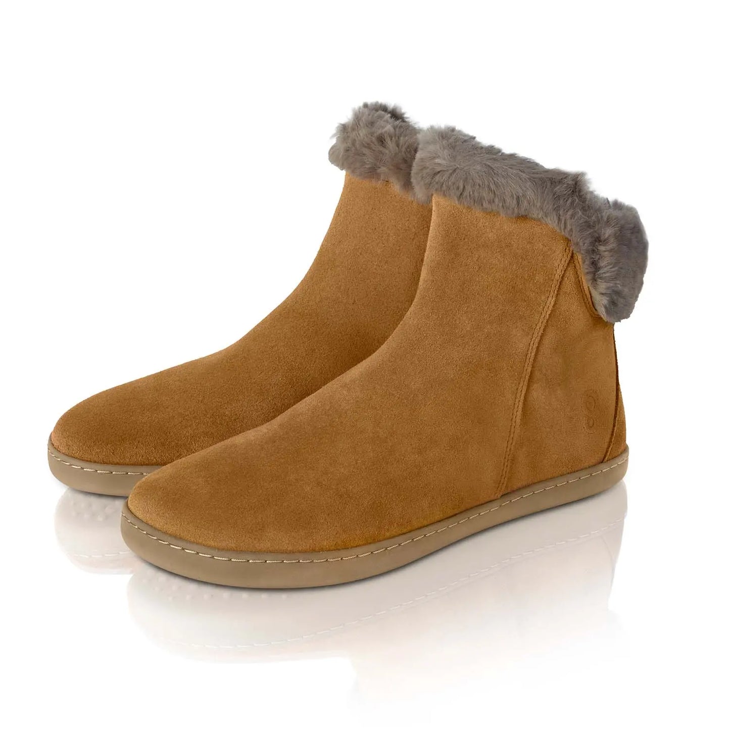 Shapen - Fluffy 2.0 Brown - Botines de invierno barefoot
