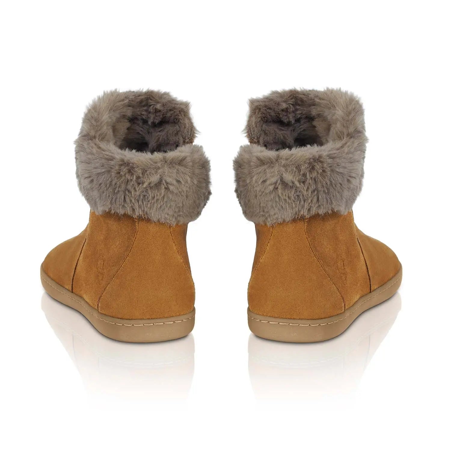 Shapen - Fluffy 2.0 Brown - Botines de invierno barefoot