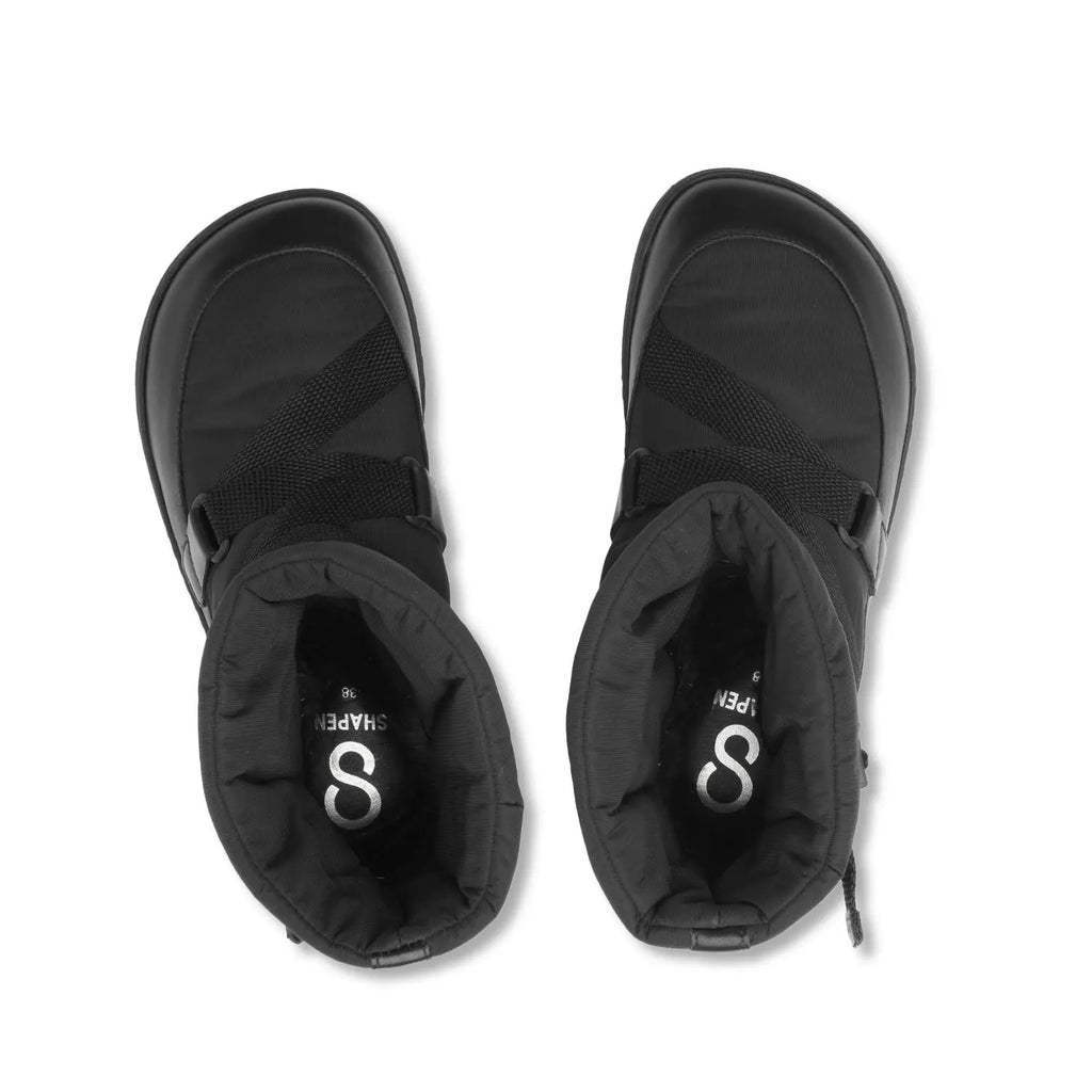 Shapen - Frosty 2.0 Black - Botas de invierno barefoot