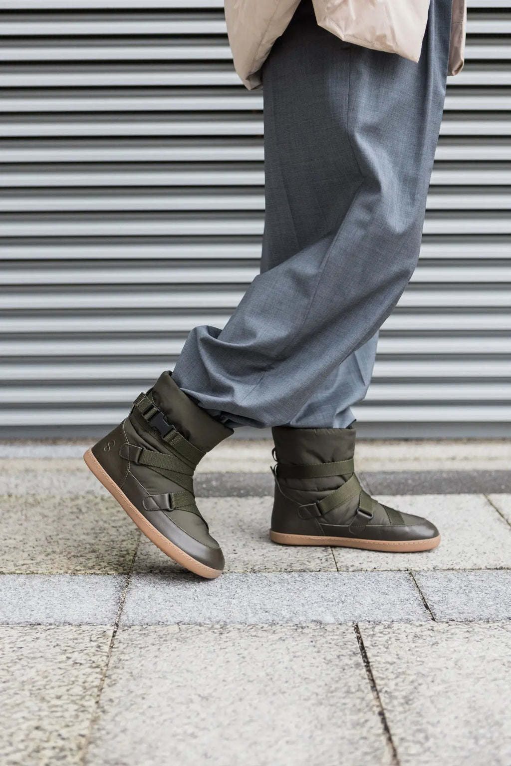 Shapen Frosty 2.0 Olive - Bottes d'hiver barefoot