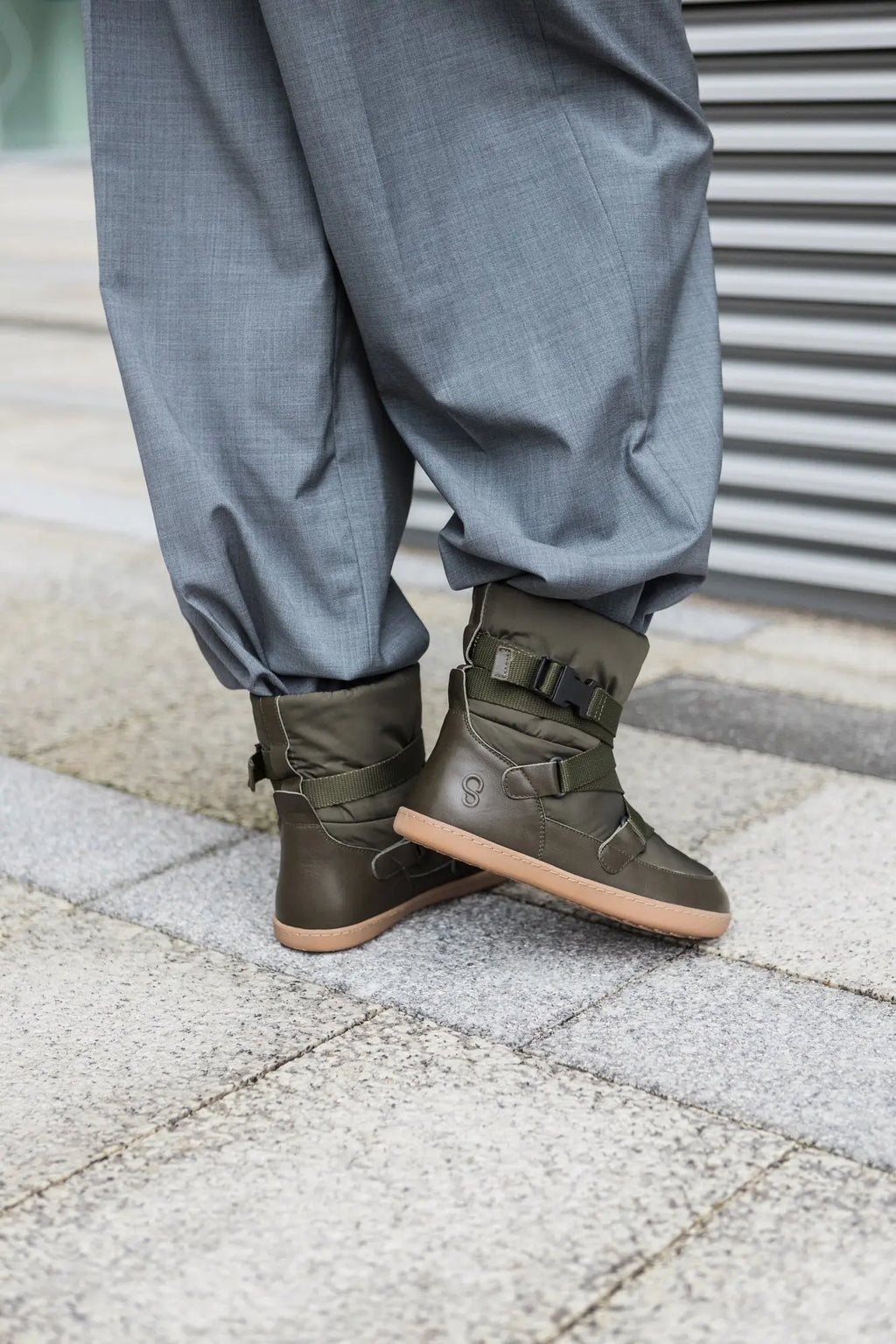 Shapen Frosty 2.0 Olive - Bottes d'hiver barefoot
