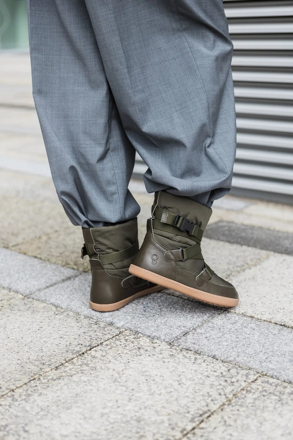 Shapen Frosty 2.0 Olive - Bottes d'hiver barefoot