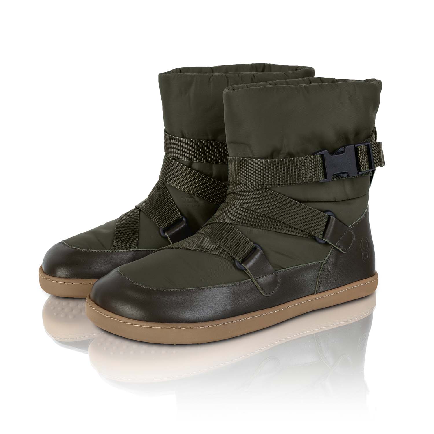 Shapen - Frosty 2.0 Olive - Botas de invierno barefoot - Cacles Barefoot