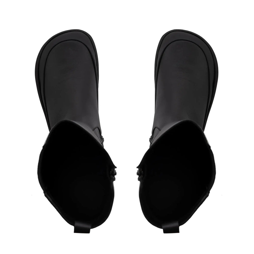 Shapen - Harper Black - Botas altas barefoot