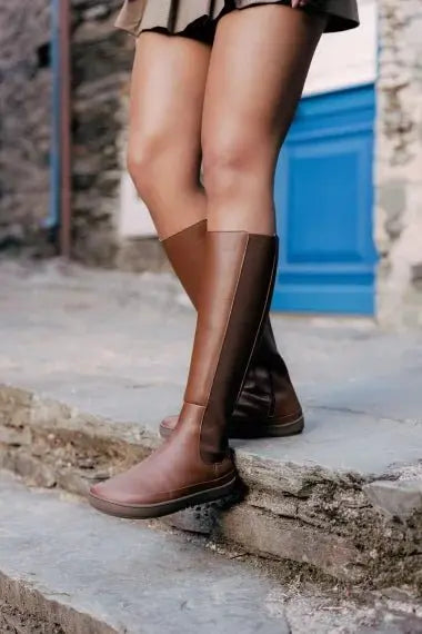 Shapen - Harper Brown - Botas altas barefoot