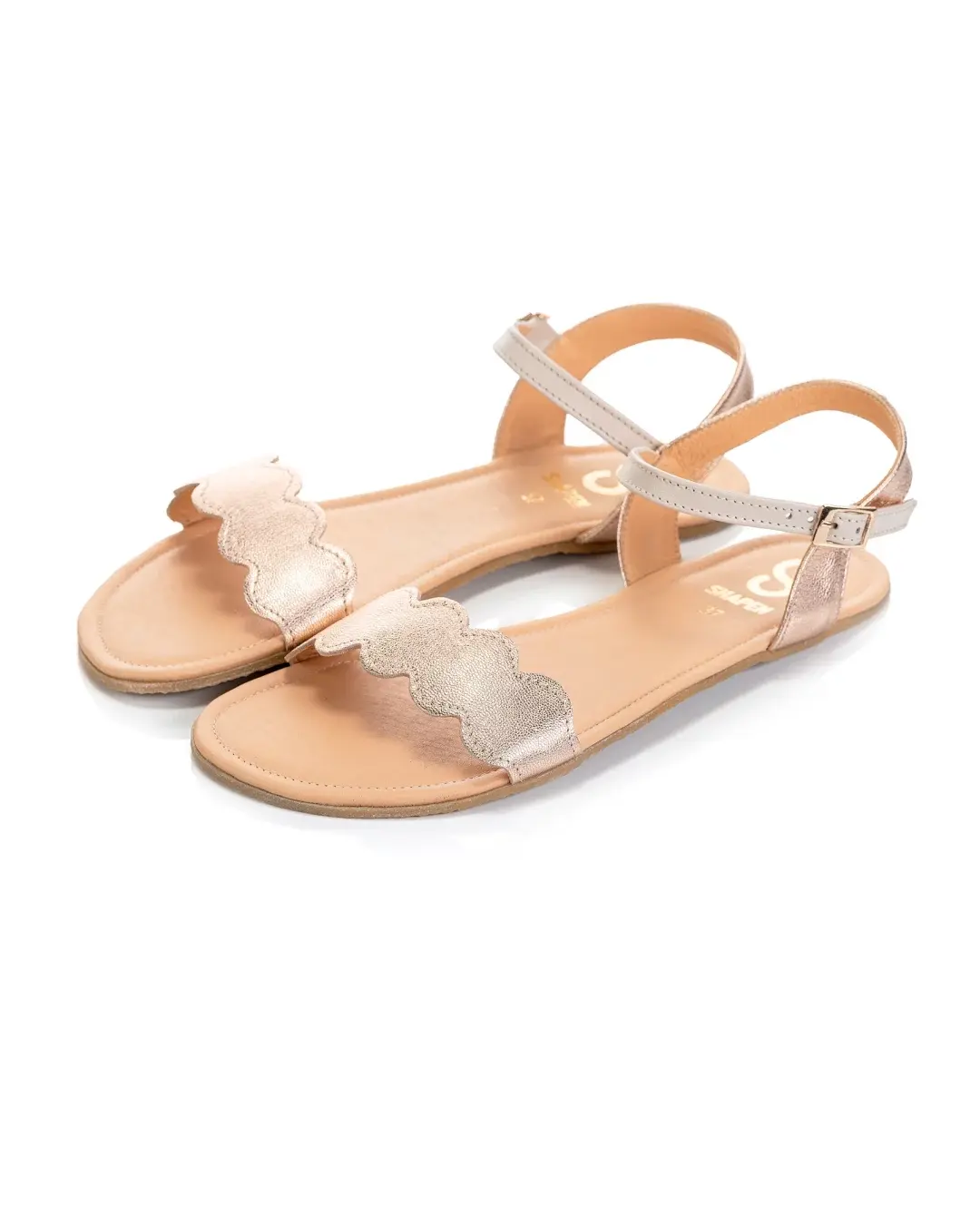 Shapen - Or Rose Jasmin - Sandales barefoot