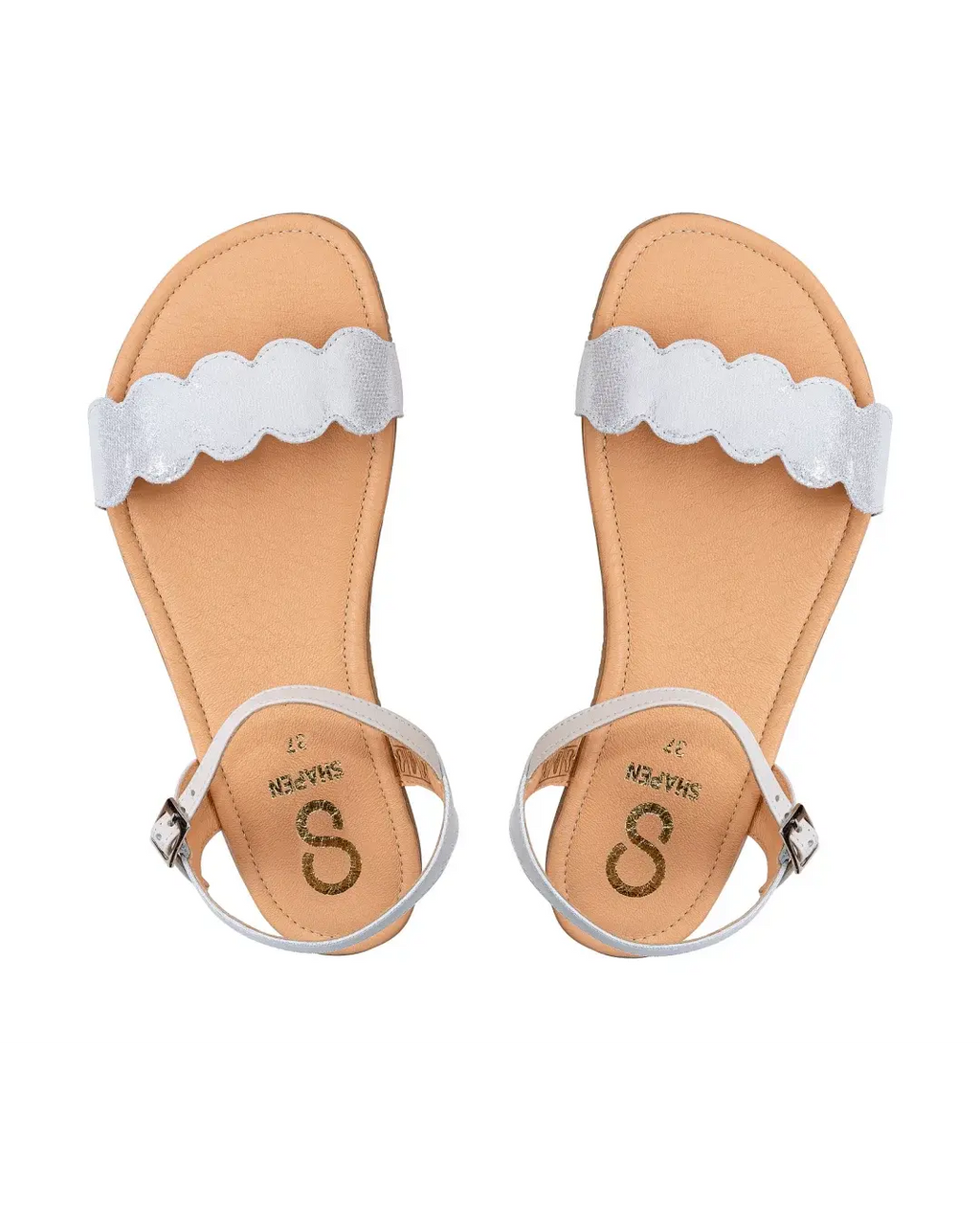 Shapen - Jasmine White - Sandalias barefoot