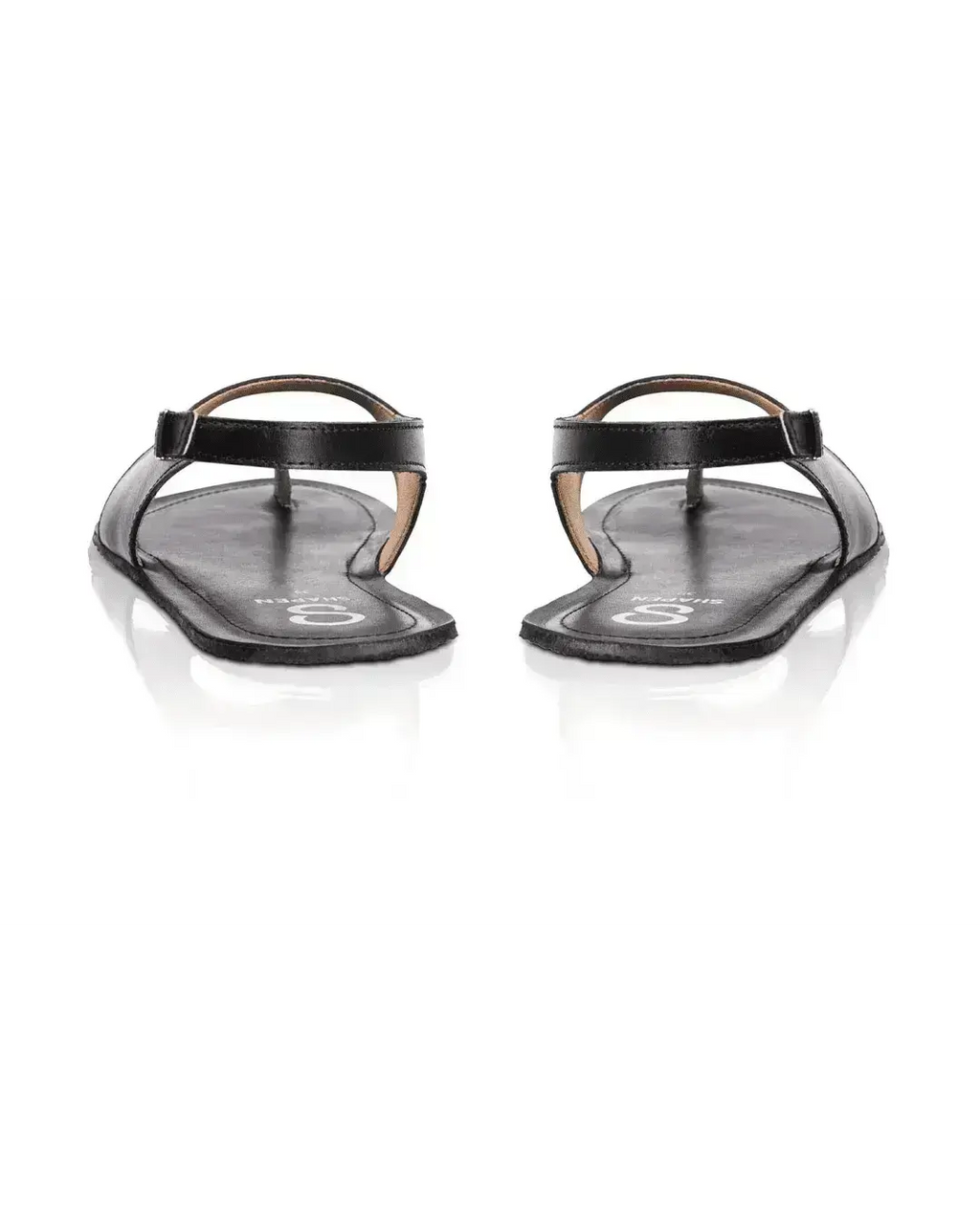 Shapen - Mai 2.0 Black - Sandalias barefoot negras para mujer