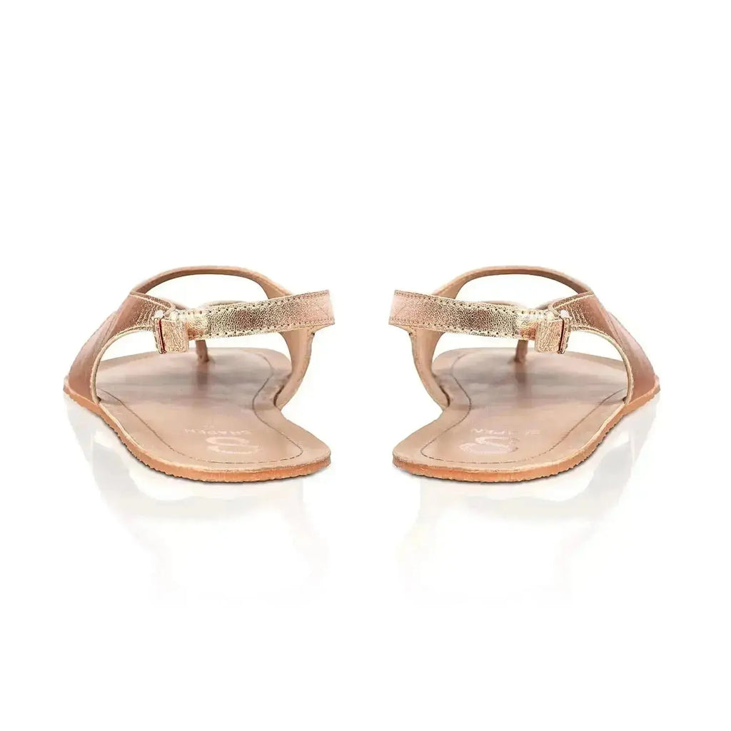 Shapen - Mai 2.0 Rose Gold - Sandalias barefoot oro rosa para mujer