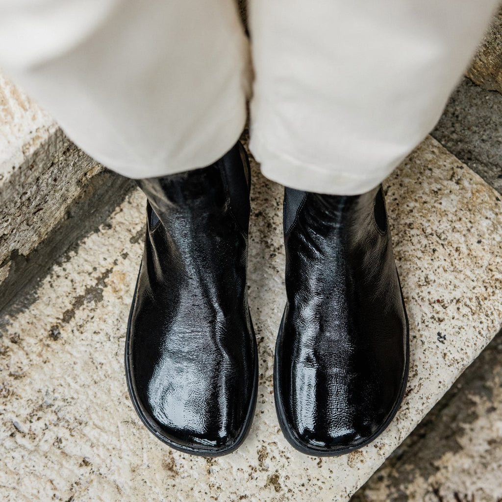 Shapen - Majesty Black - Botas chelsea barefoot