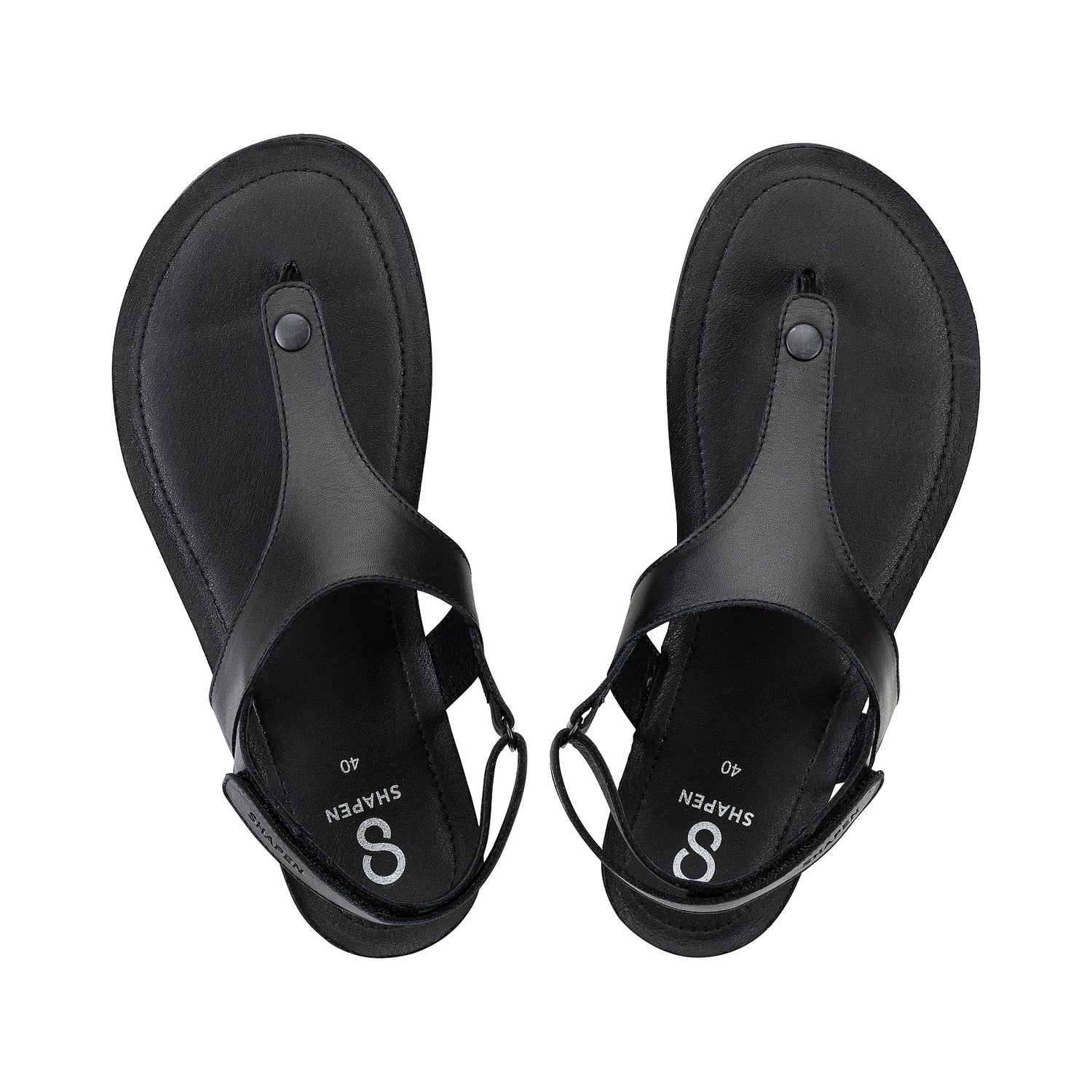 Shapen - Nomad Black - Sandalias barefoot