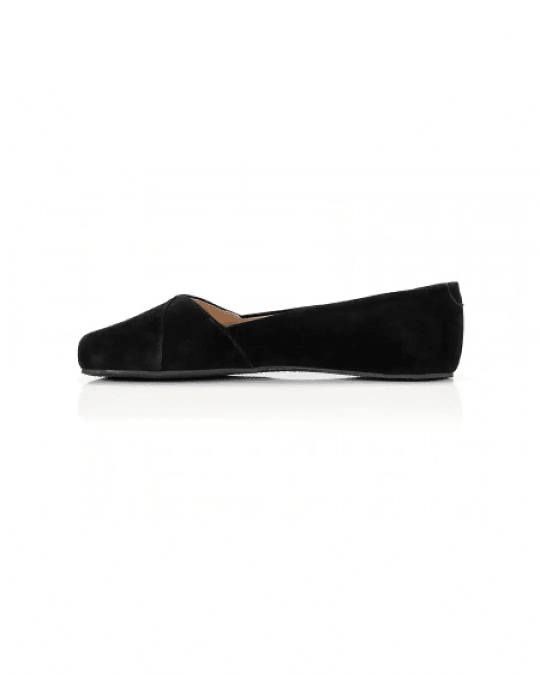 Shapen - Peony 2.0 Black Suede - Bailarinas barefoot