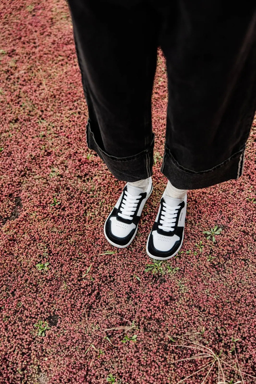 Shapen - Re:Wind Black & White - Sneakers barefoot