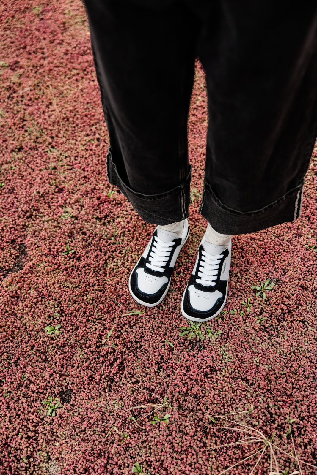 Shapen - Re:Wind Black & White - Sneakers barefoot