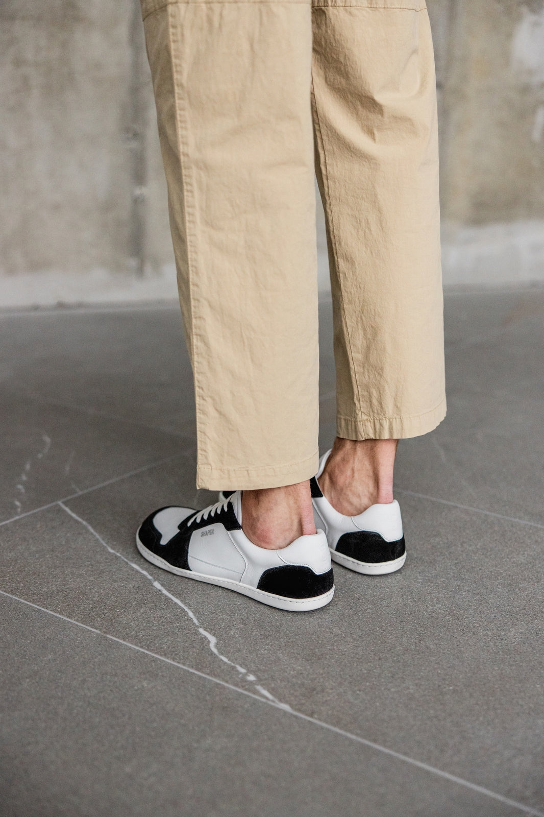 Shapen - Re:Wind Black & White - Sneakers barefoot