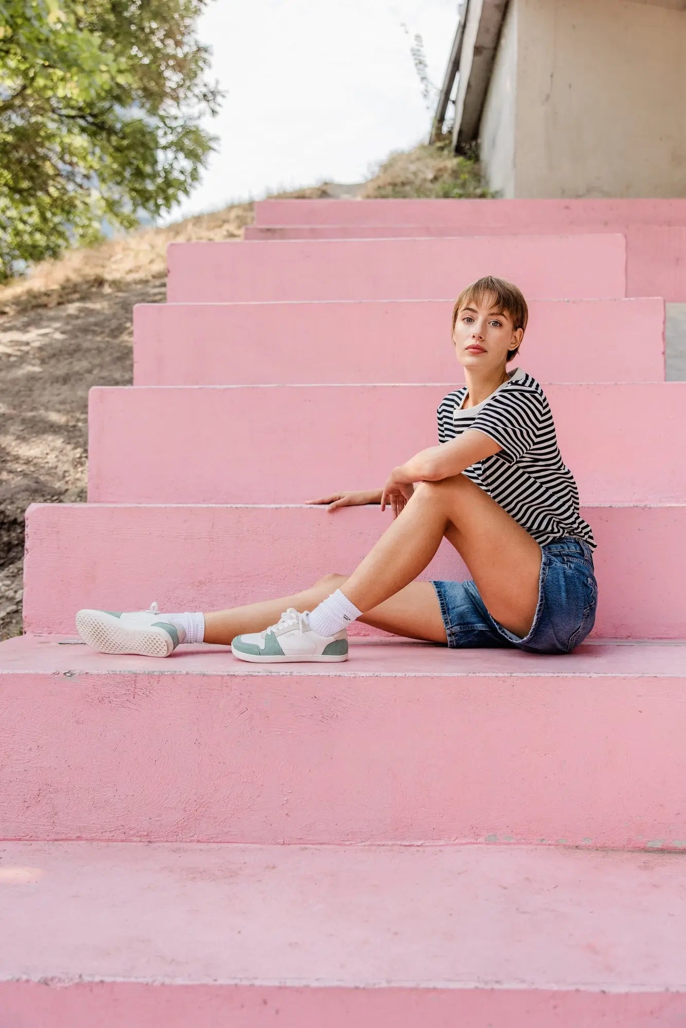 Shapen - Re:Wind Jade - Sneakers barefoot