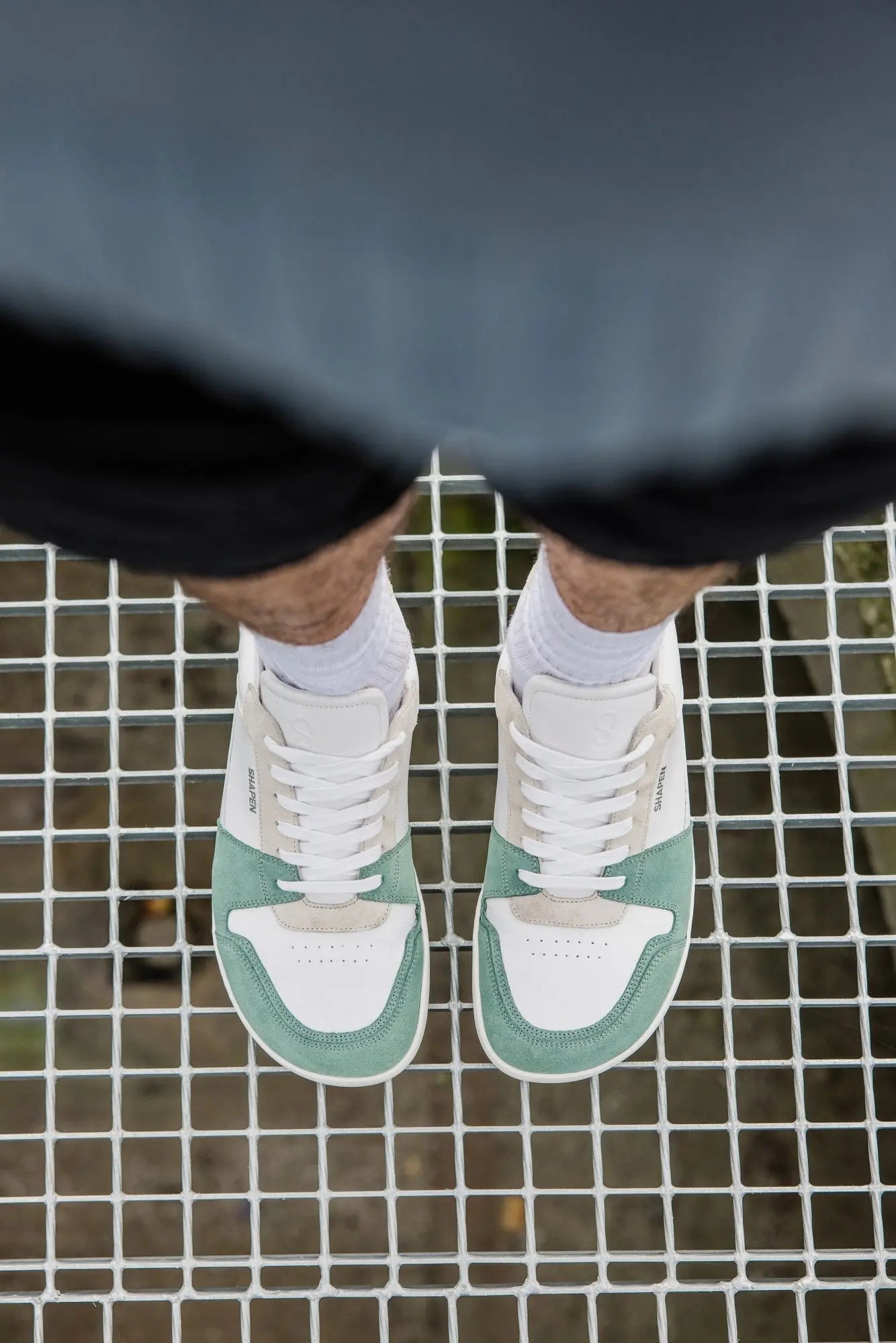 Shapen - Re:Wind Jade - Sneakers barefoot