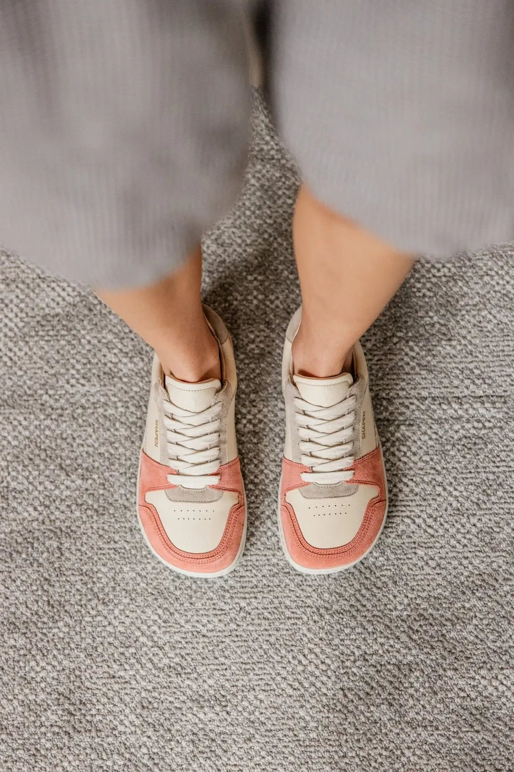 Shapen - Re:Wind Peach - Sneakers barefoot