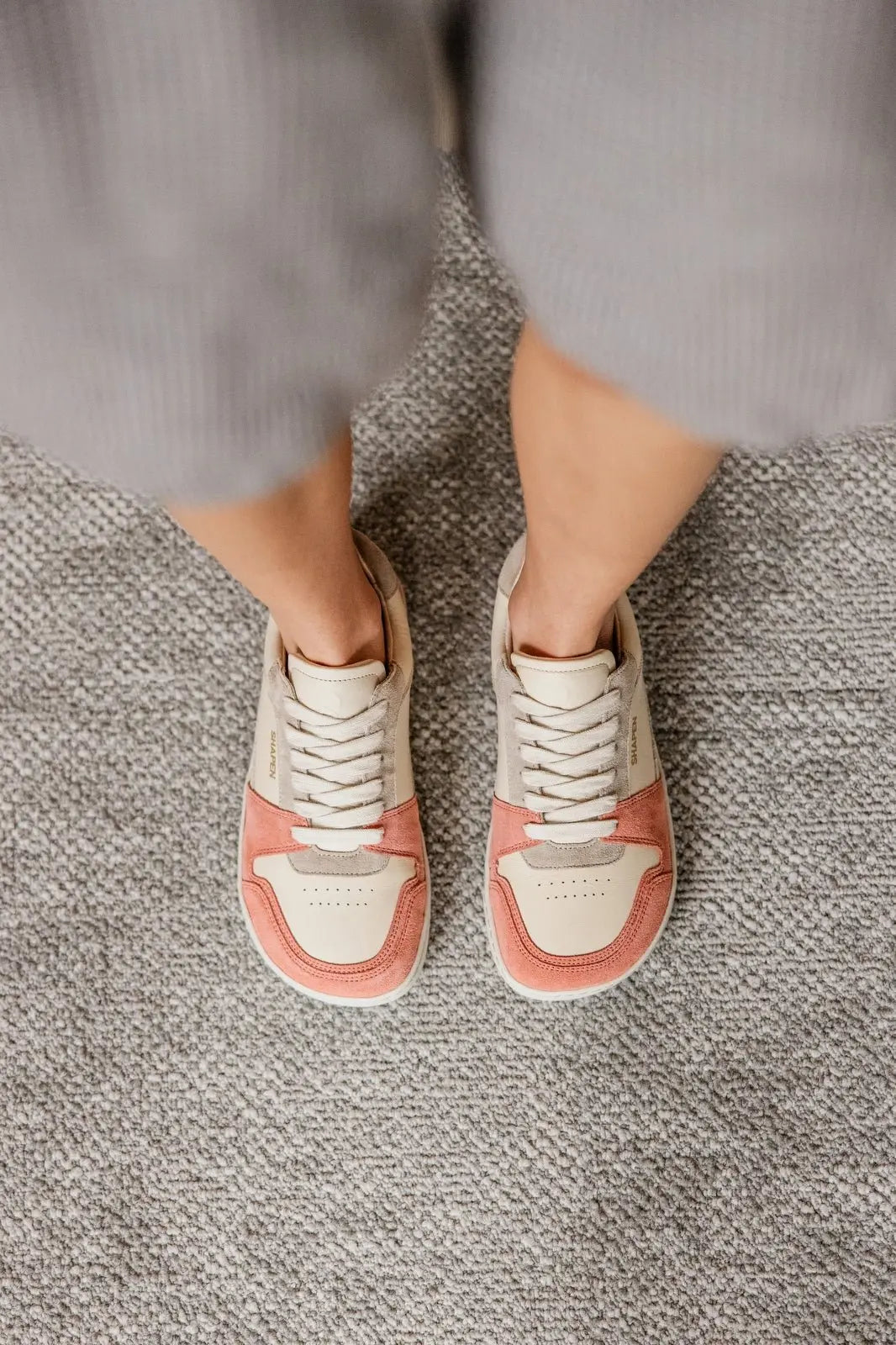 Shapen - Re:Wind Peach - Sneakers barefoot