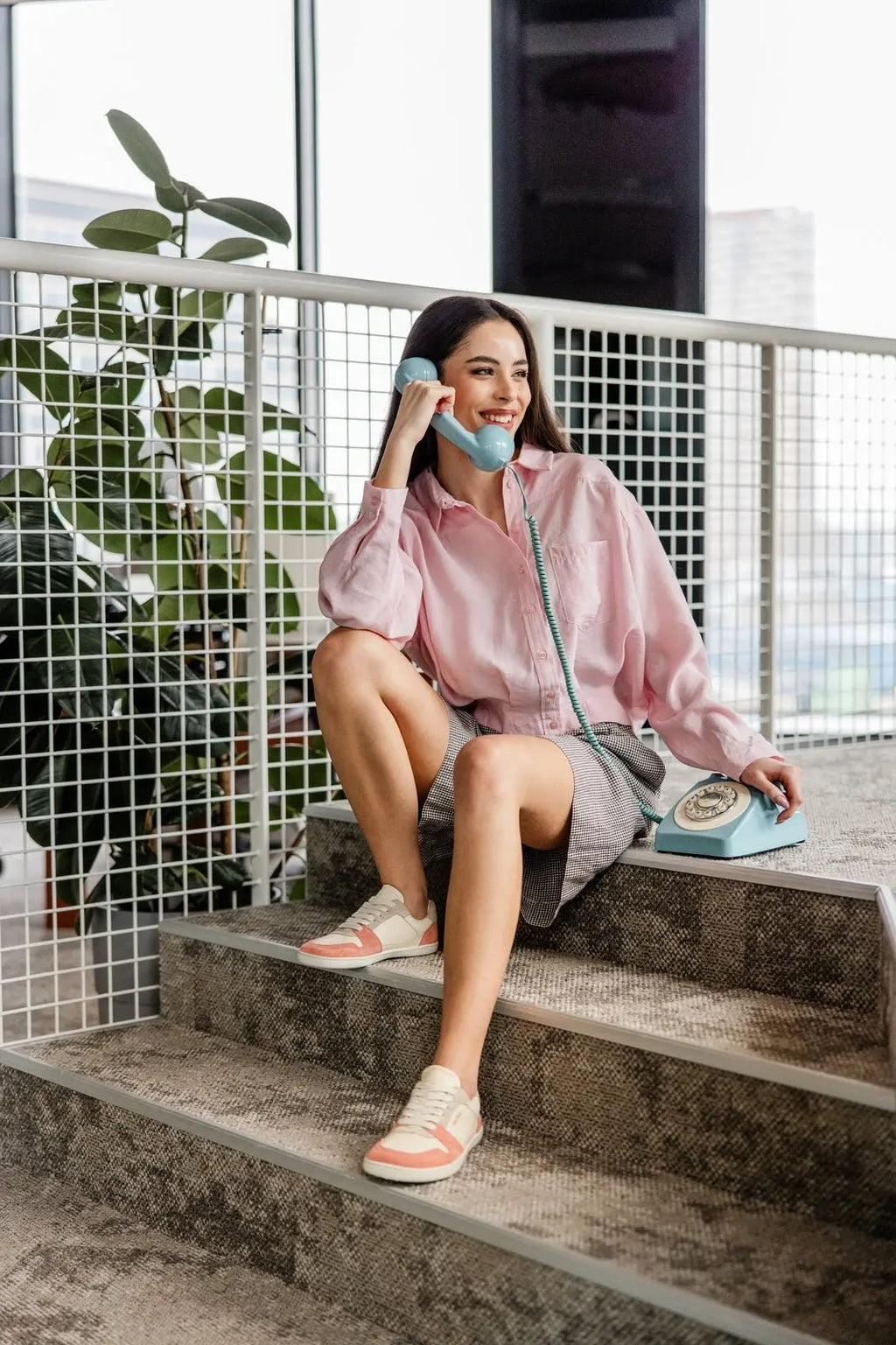Shapen - Re:Wind Peach - Sneakers barefoot
