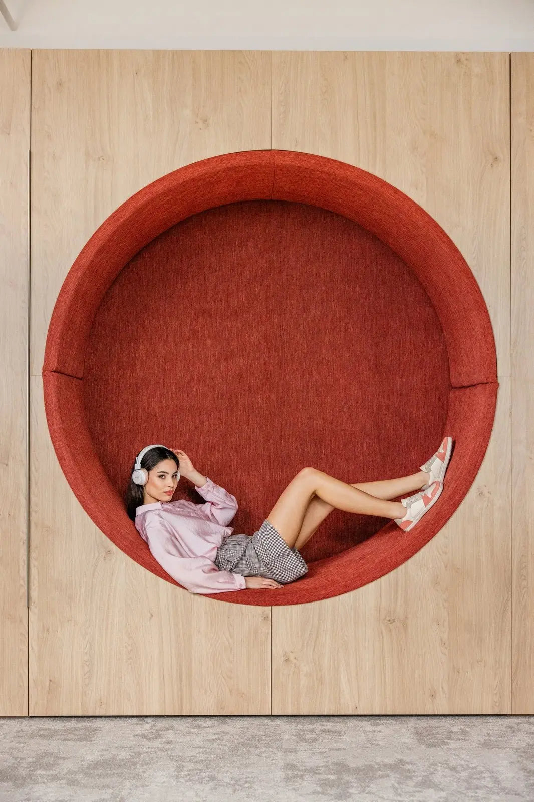 Shapen - Re:Wind Peach - Sneakers barefoot