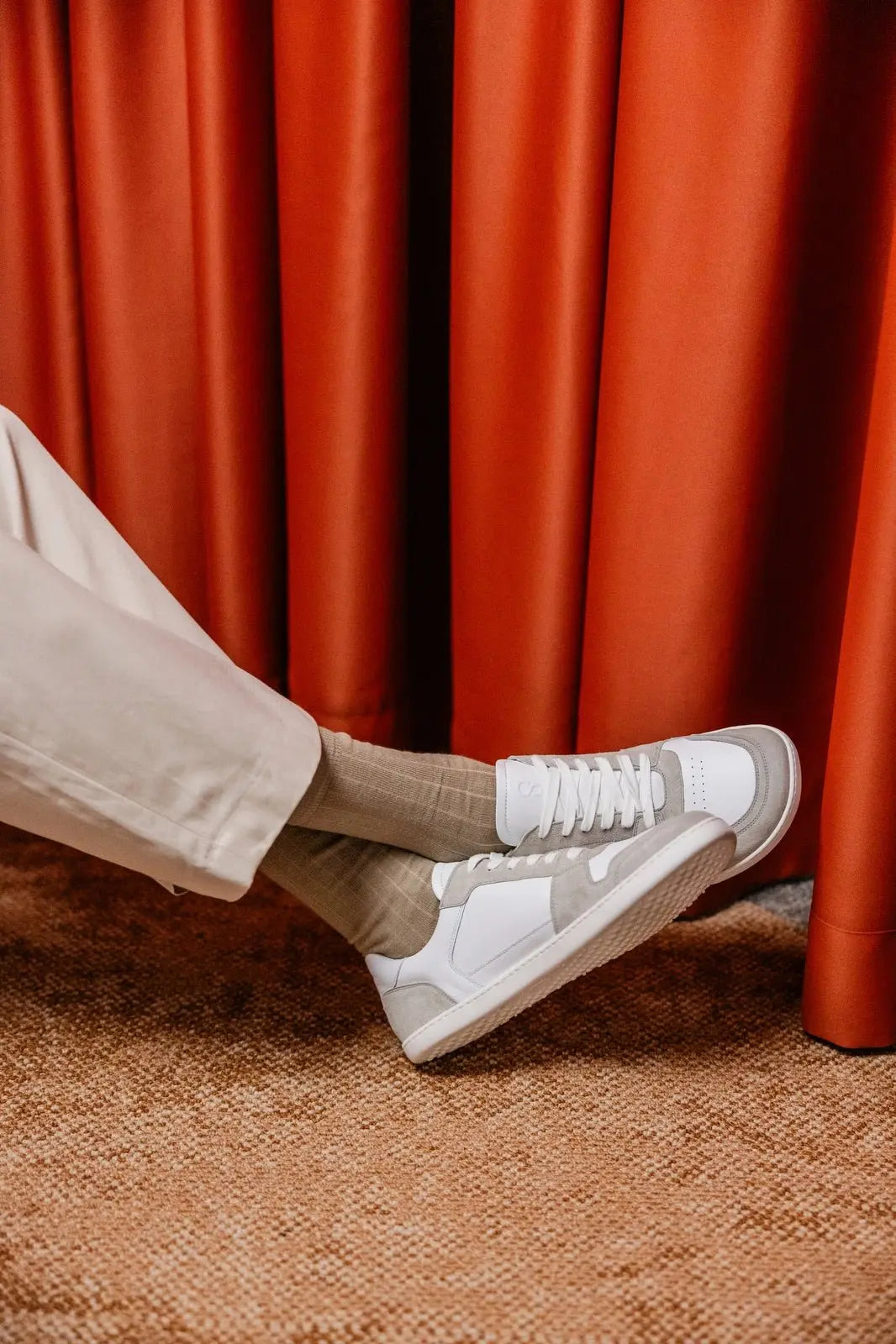 Shapen - Re:Wind White - Sneakers barefoot