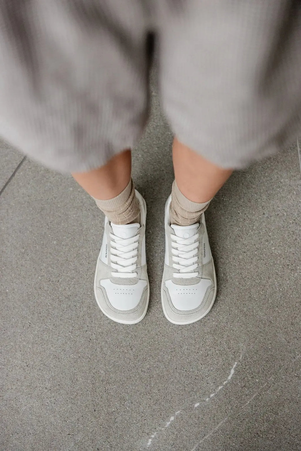 Shapen - Re:Wind White - Sneakers barefoot