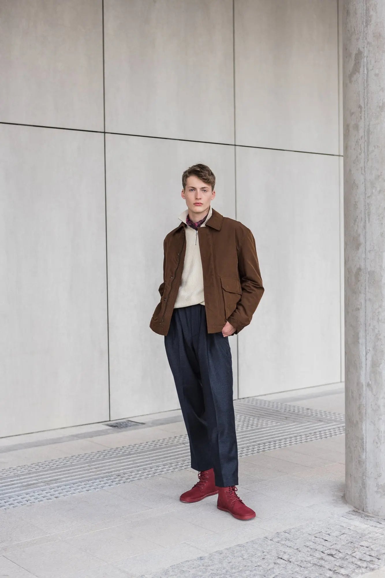 Shapen - Urbaneer 2.0 Burgundy - Botas barefoot