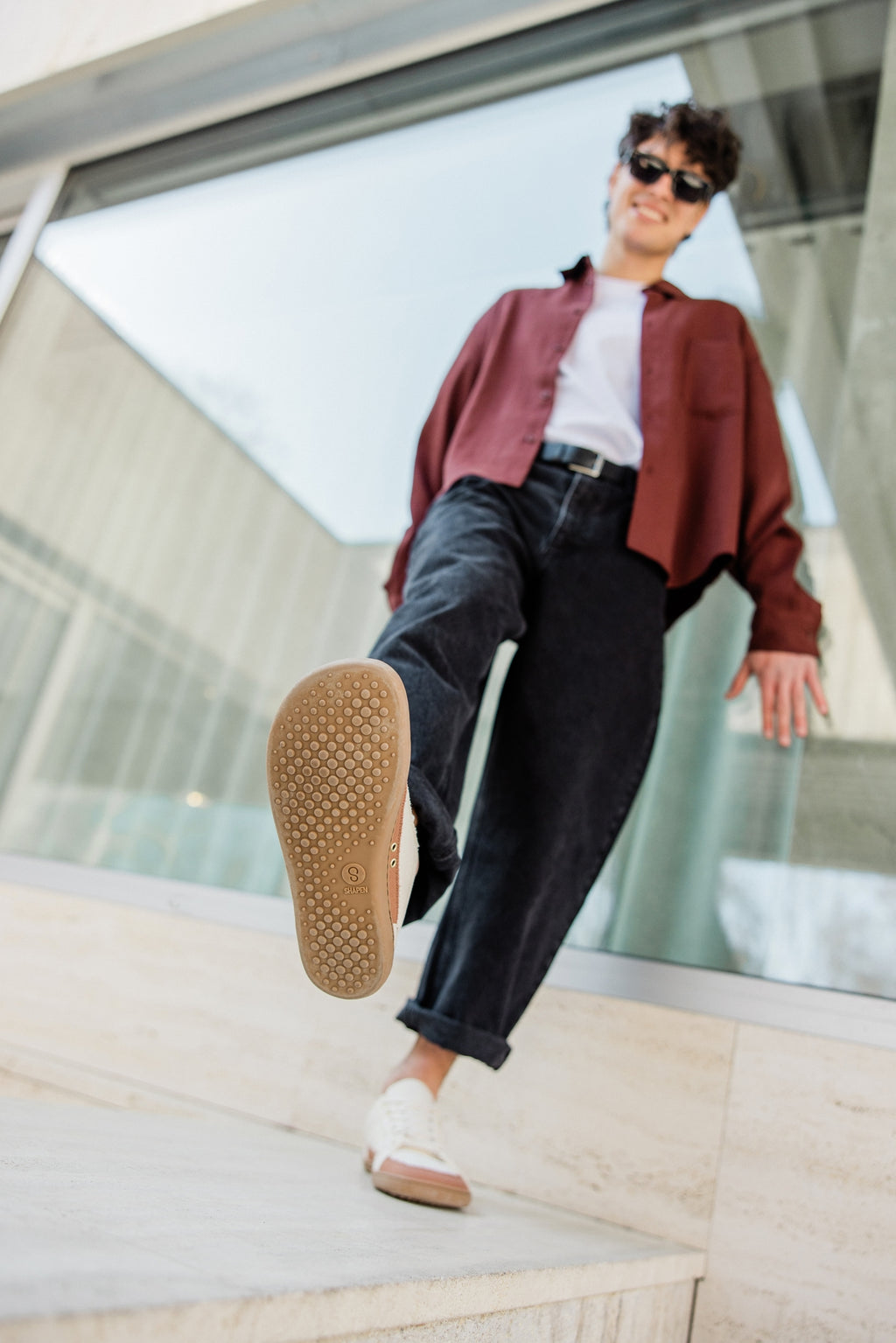 Shapen - Vibin Beige - Zapatillas minimalistas