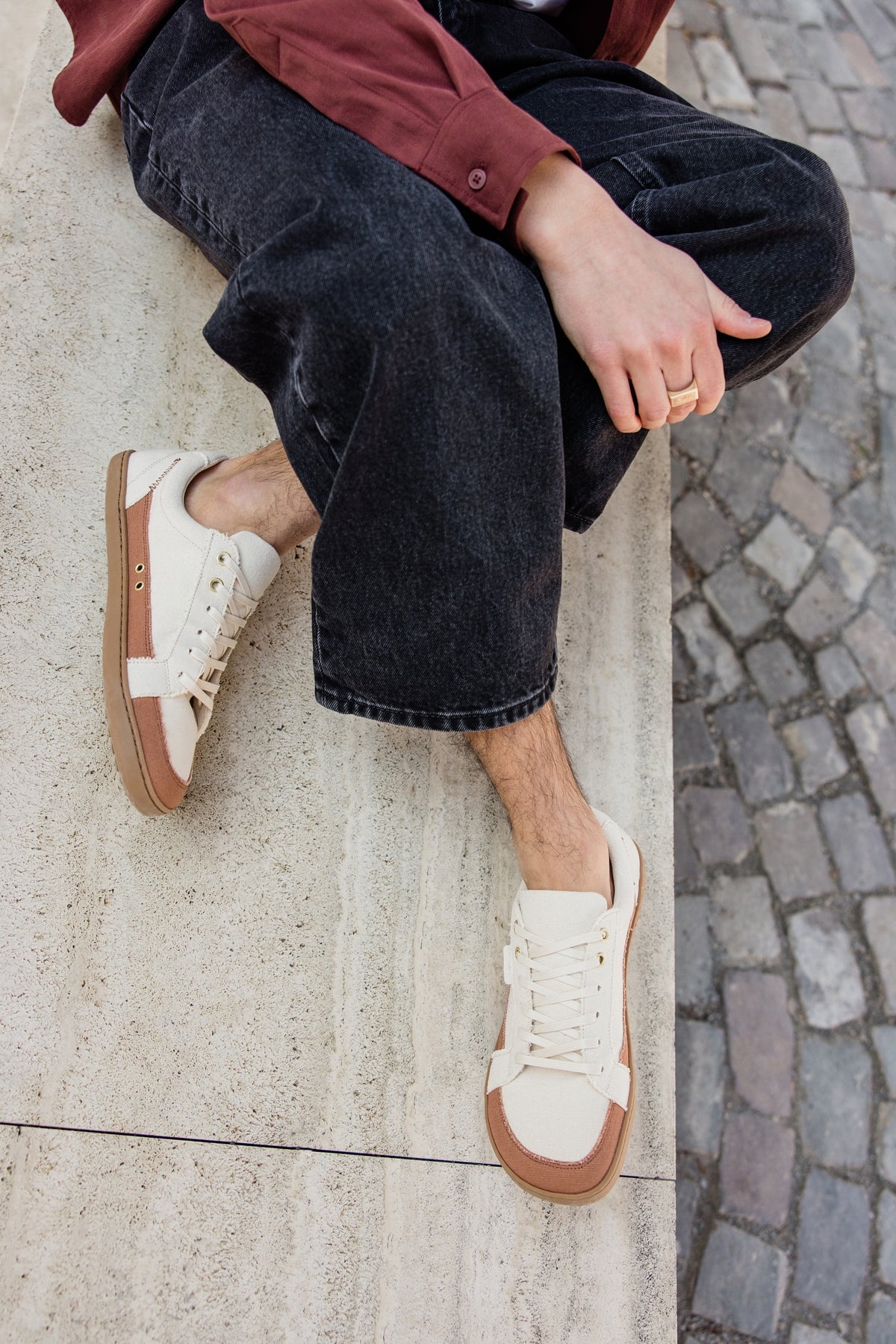 Shapen - Vibin Beige - Zapatillas minimalistas
