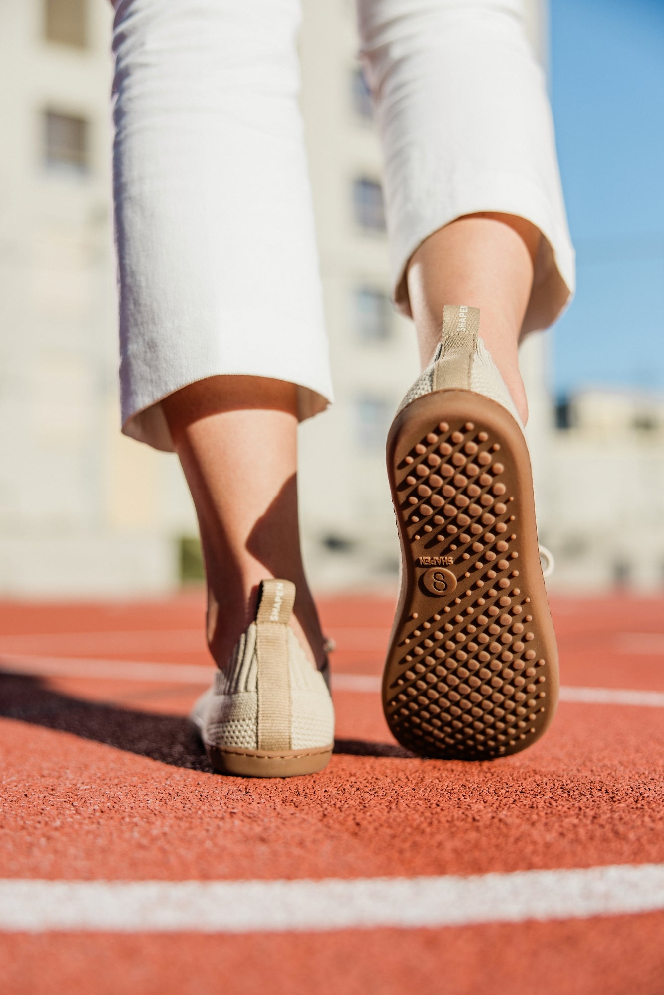 Shapen - Weavin Beige - Chaussures minimalistes