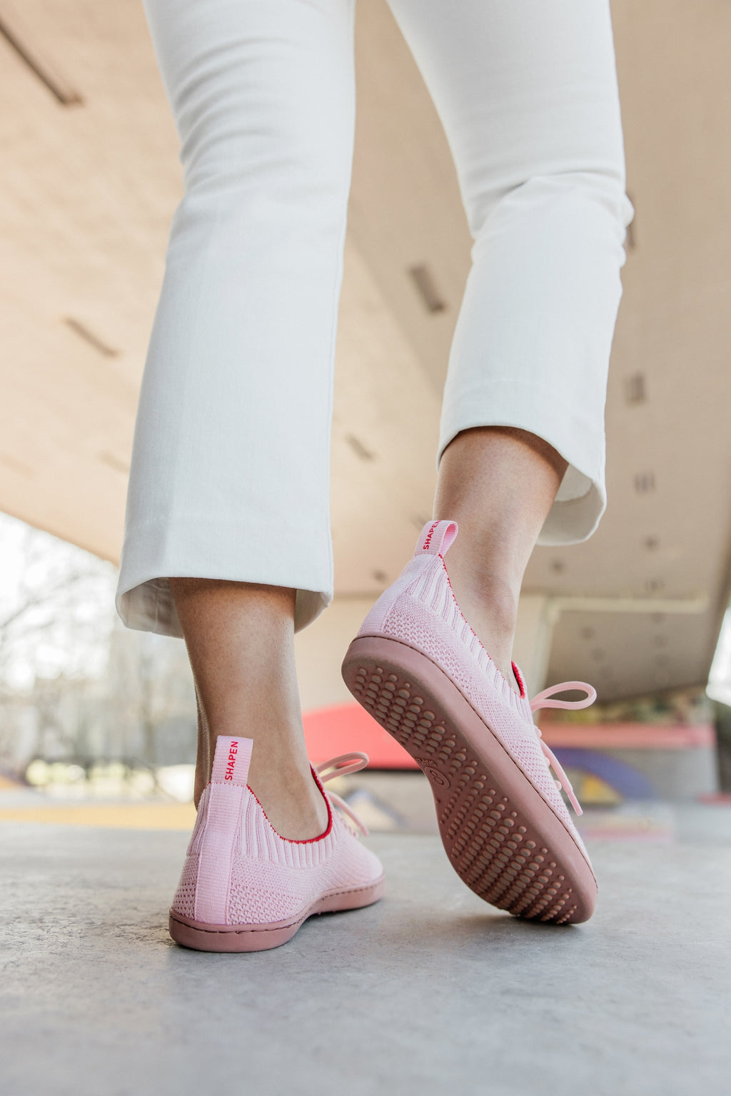Shapen - Weavin Pink - Zapatillas minimalistas