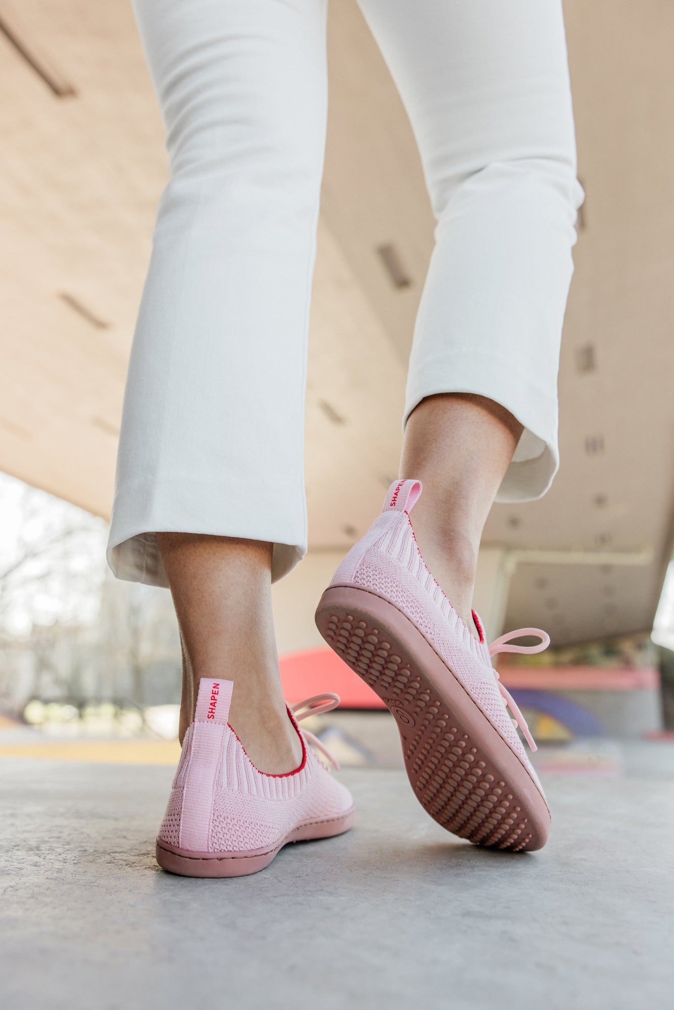 Shapen - Weavin Pink - Zapatillas minimalistas
