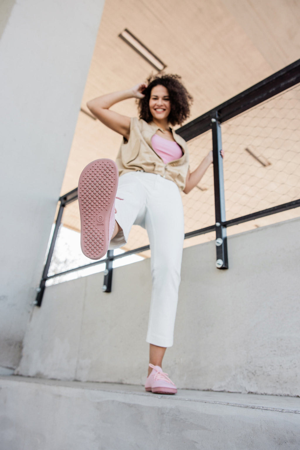 Shapen - Weavin Pink - Zapatillas minimalistas