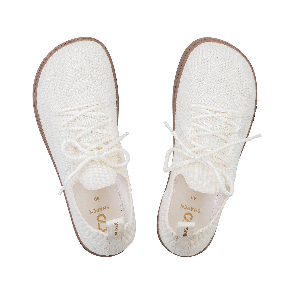 Shapen - Weavin White - Chaussures minimalistes