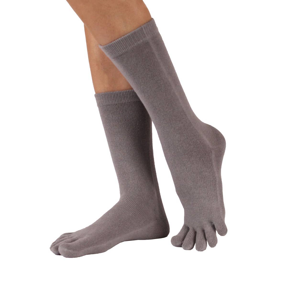 TOETOE - Calcetines de dedos de media caña - Tallas 35-46 - Smoke-TOETOE-Cacles Barefoot-Tienda de calzado barefoot respetuoso minimalista