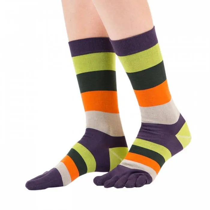 TOETOE - Calcetines de dedos para hombre - MNF Pistachio - Tallas 41 a 49 [BF]