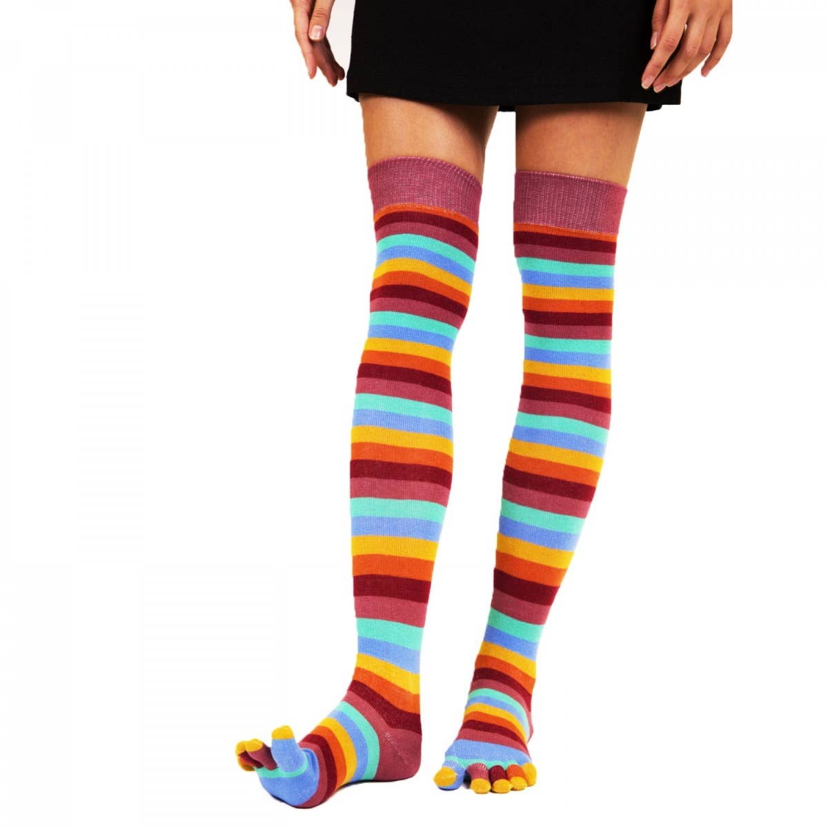TOETOE - Essential - Calcetines de deditos arriba de la rodilla-TOETOE-Cacles Barefoot-Tienda de calzado barefoot respetuoso minimalista
