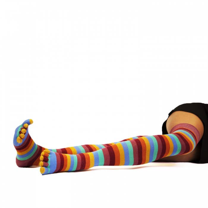 TOETOE - Essential - Calcetines de deditos arriba de la rodilla-TOETOE-Cacles Barefoot-Tienda de calzado barefoot respetuoso minimalista