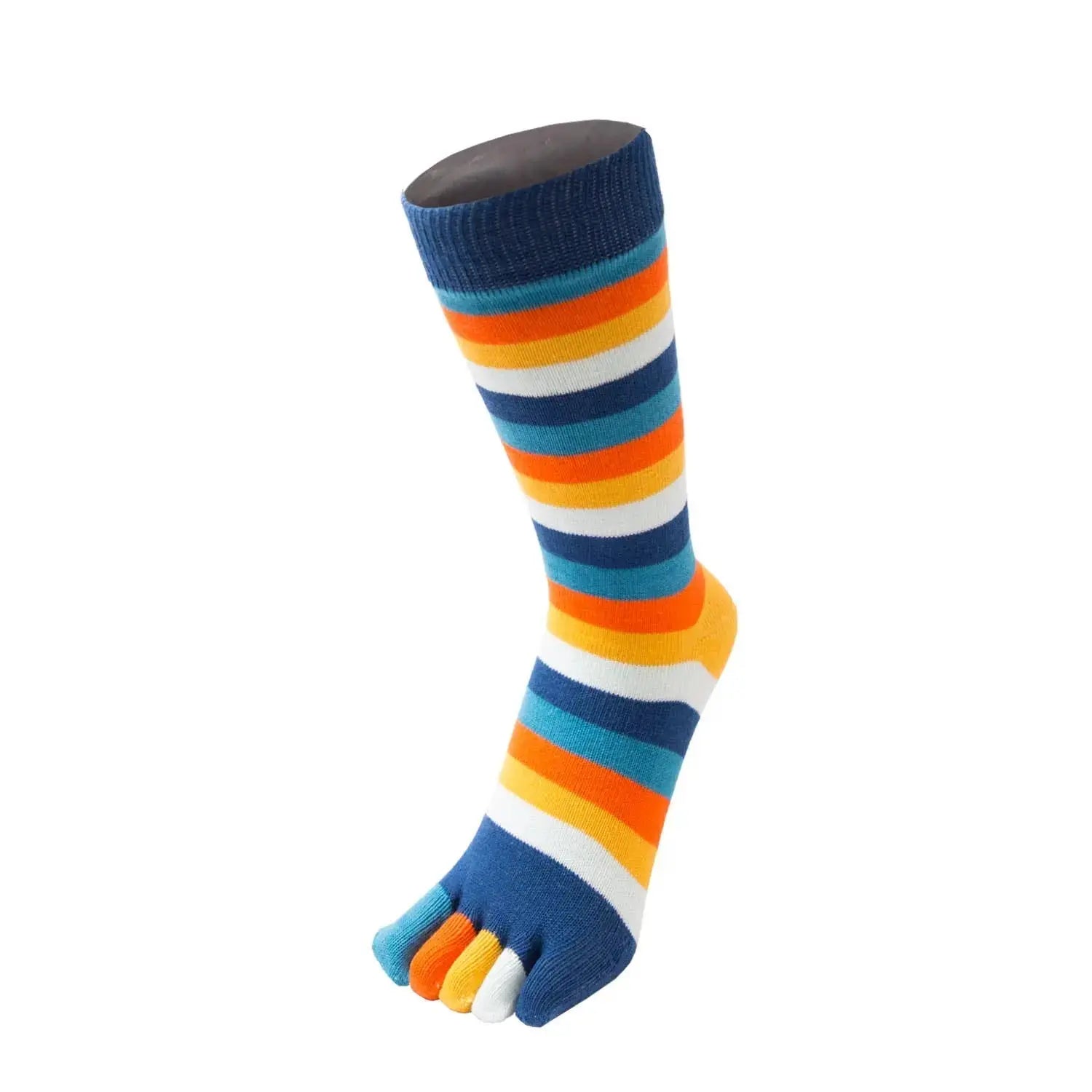 TOETOE Essential Orquidea - Calcetines de dedos de media caña - Unitalla (tallas 35-46)