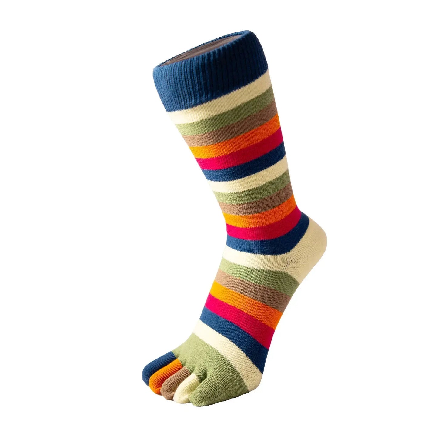 TOETOE Essential Orquidea - Calcetines de dedos de media caña - Unitalla (tallas 35-46)