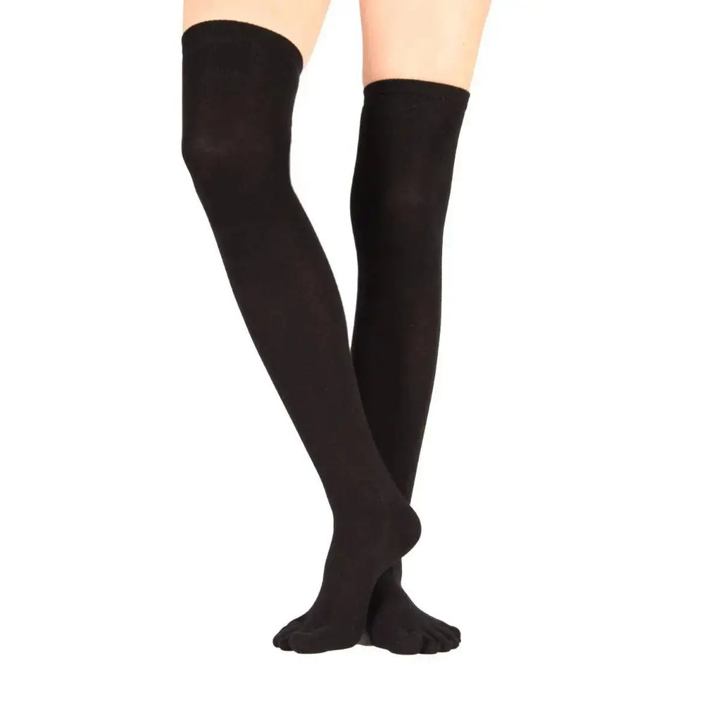 TOETOE Essential Ray - Calcetines de dedos encima de la rodilla - Unitalla (tallas 35-46)