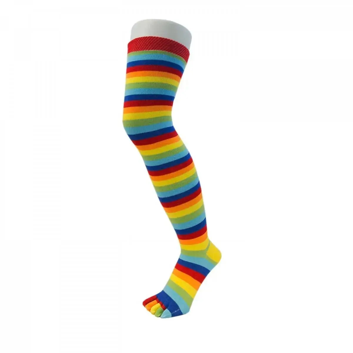 TOETOE Essential Ray - Calcetines de dedos encima de la rodilla - Unitalla (tallas 35-46)