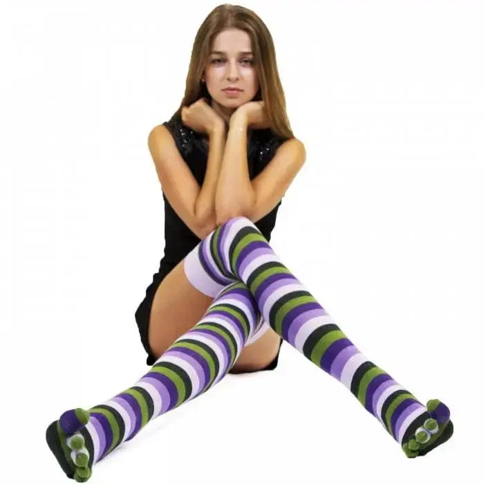 TOETOE Essential Ray - Calcetines de dedos encima de la rodilla - Unitalla (tallas 35-46)