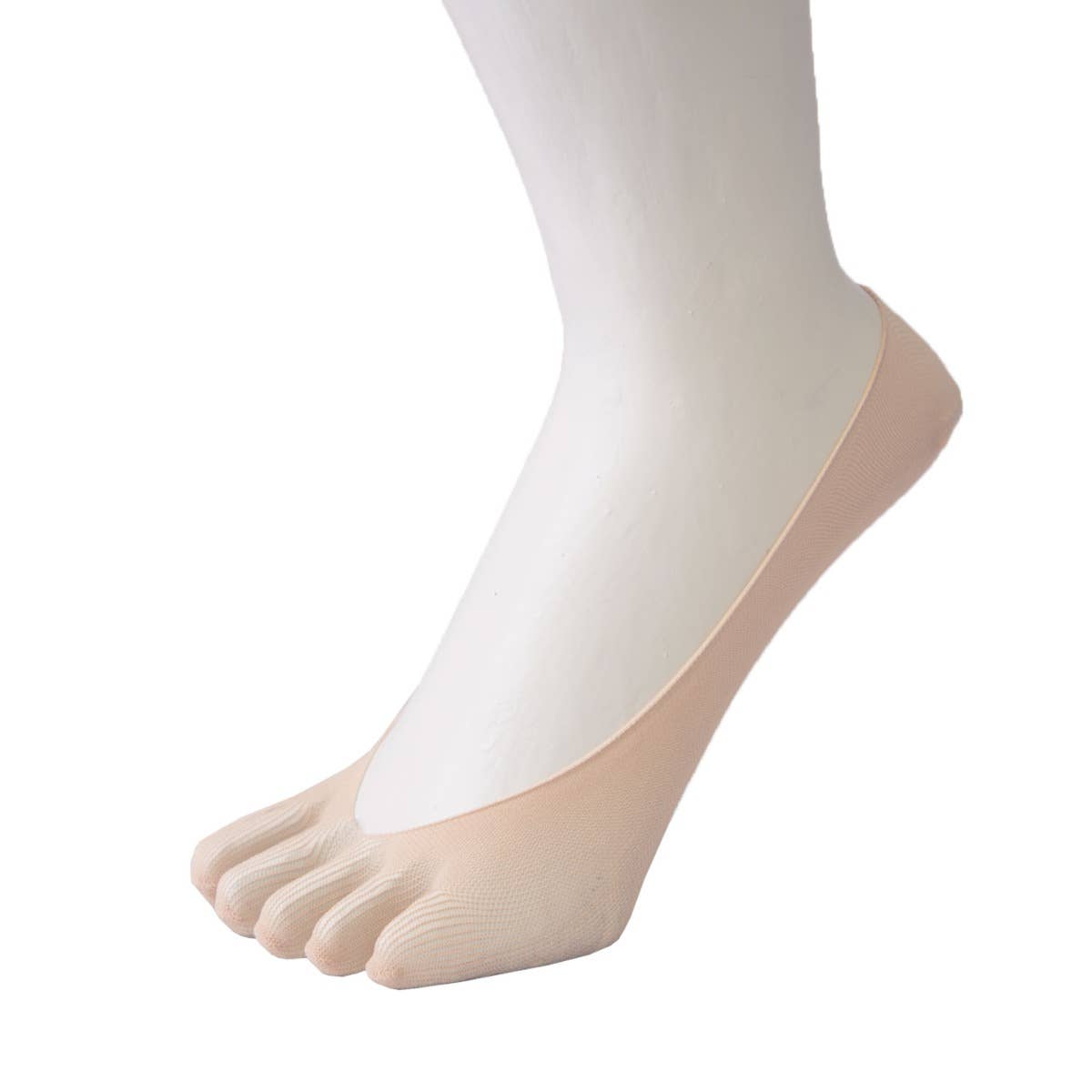 TOETOE - Pinkies de Dedos de Nylon Beige - Unitalla - EU 35-42-TOETOE-Cacles Barefoot-Tienda de calzado barefoot respetuoso minimalista