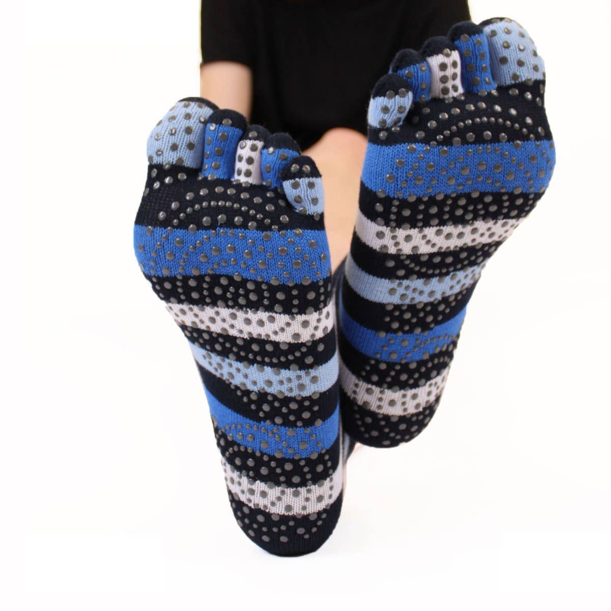 TOETOE - calcetines cortos de dedos - Yoga & Pilates Tallas 35-38 / Purple-TOETOE-Cacles Barefoot-Tienda de calzado barefoot respetuoso minimalista